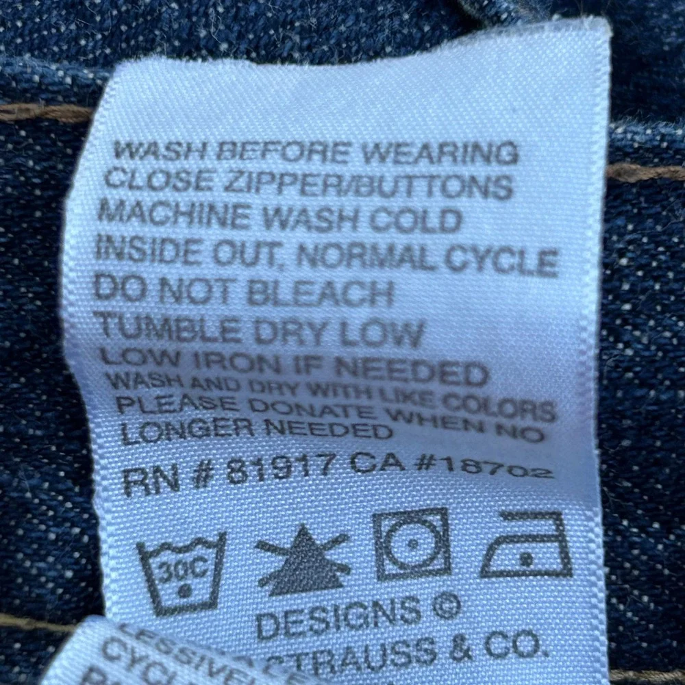 Levis 550 Relaxed Fit Jeans Men 36x29 Dark Wash Blue Straight Leg Denim 5550-259